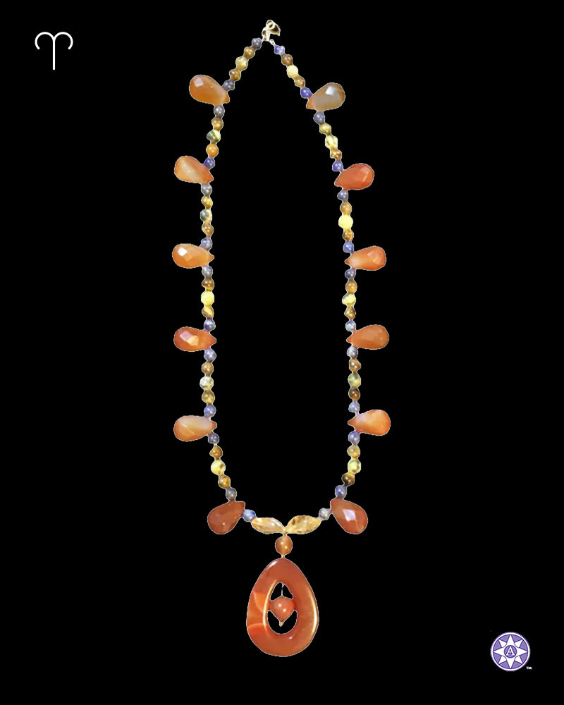 Aries Empowerment Necklace - AstroCreations™