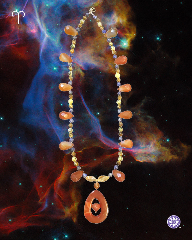 Aries Empowerment Necklace - AstroCreations™