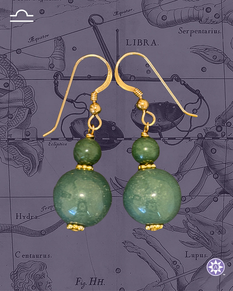 Libra Deep Green Jade Ensemble
