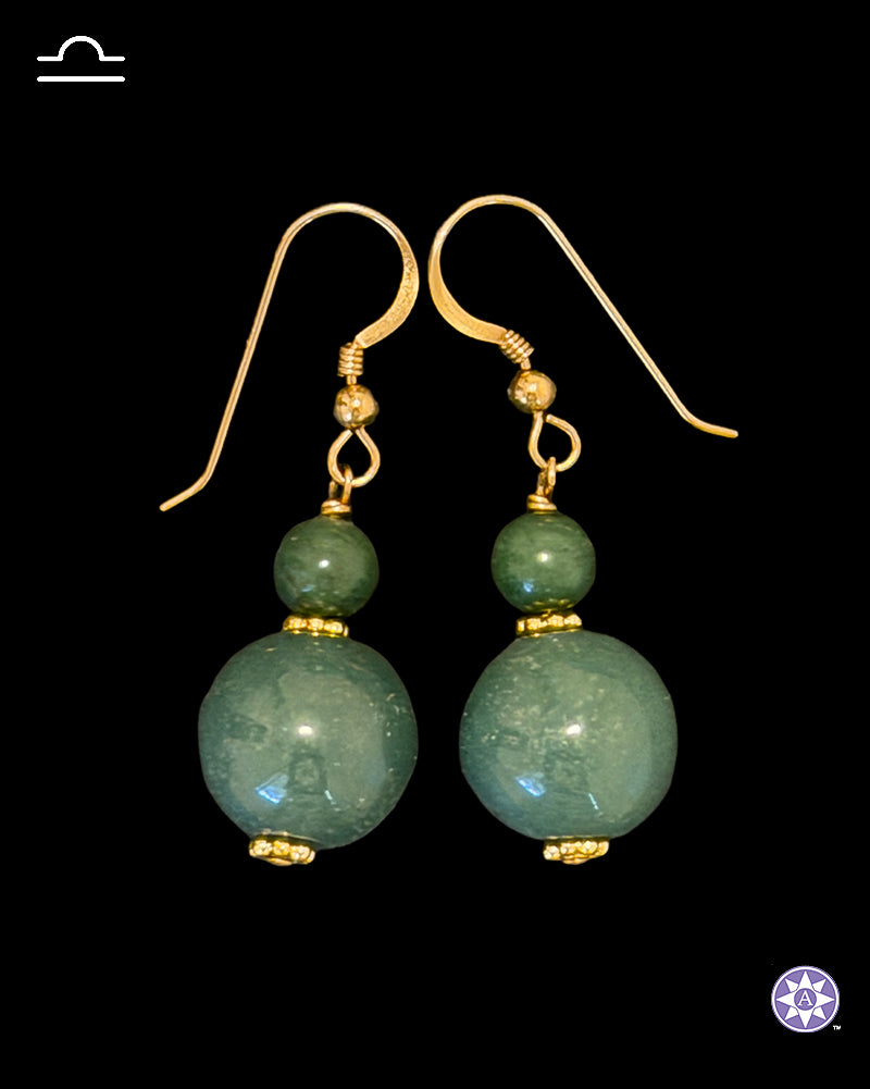 Libra Deep Green Jade Ensemble