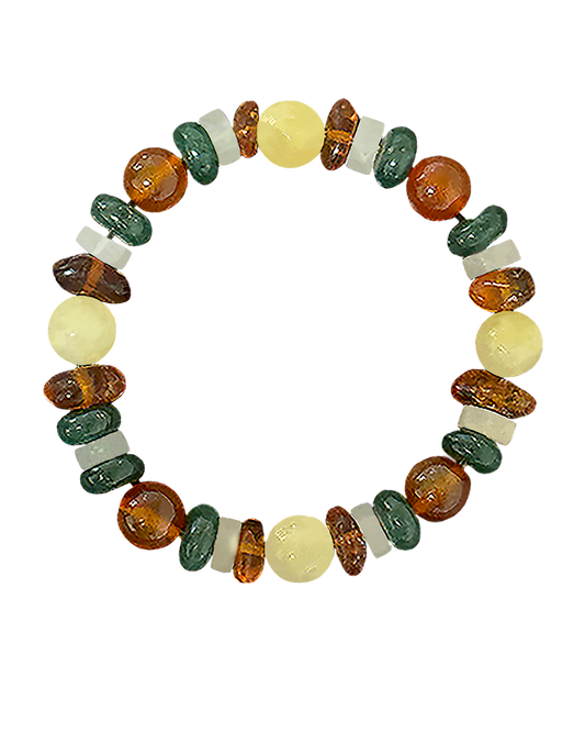 Luna Inspiration Bracelet, August 2025. Inspired and produced by AstroCreations, maker of Zodiac jewelry.
