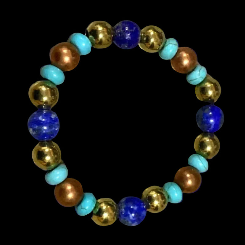 A Sagittarius inspired bracelet designed and produced by AstroCreations. Creators of unique Zodiac Jewelry.