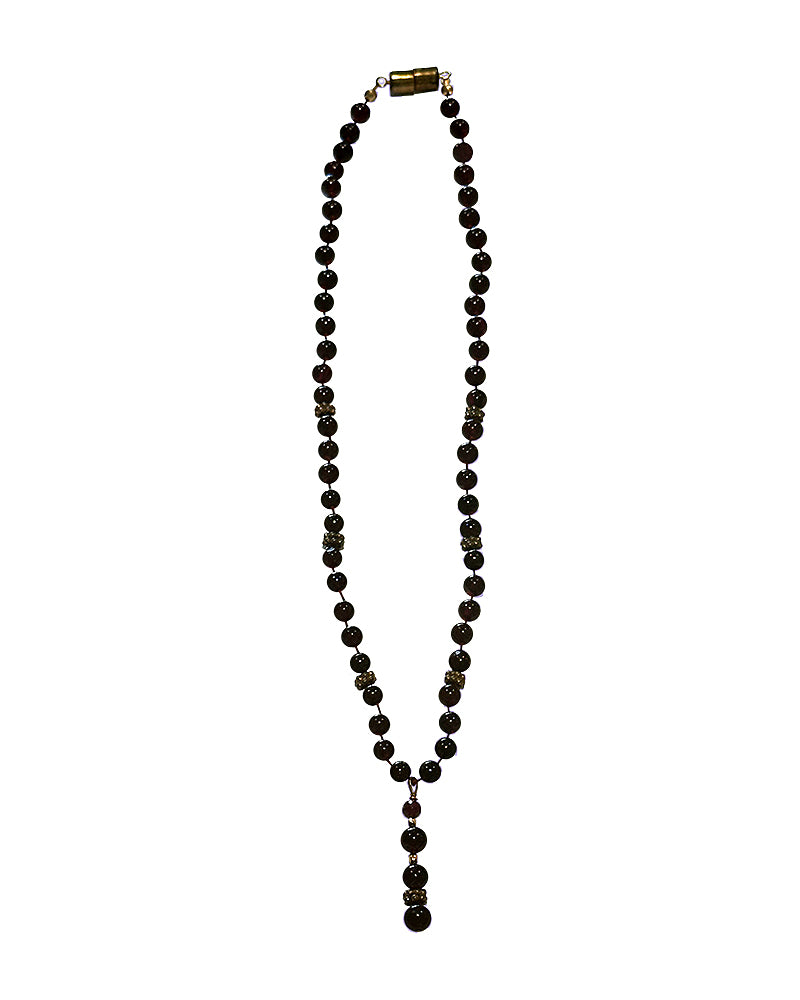 Capricorn Garnet Necklace