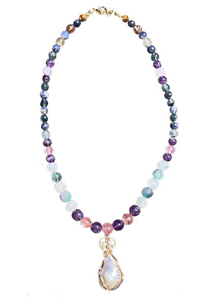 Summer Solstice Necklace,  designed by AstroCreations