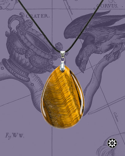 Tiger's Eye Pendant, AstroCreatopms