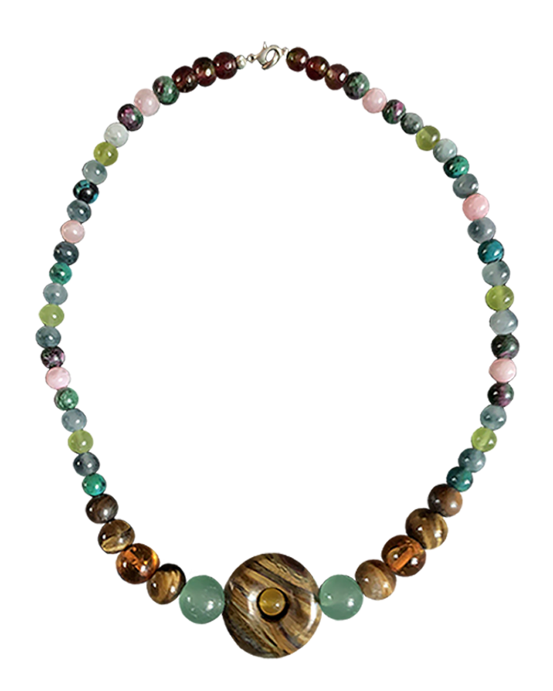 LEO Empowerment Necklace, Designed  and  produced by AstroCreations.        ns