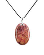 Fossil Roses Pendant